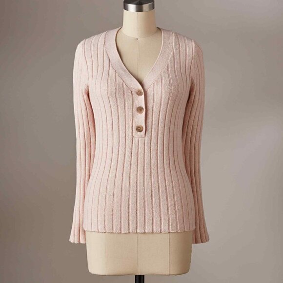 𝅺nwt Sundance Modern Wonder Henley Size Large Petite - Picture 1 of 9